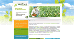 Desktop Screenshot of abeilles-maraicheres.com